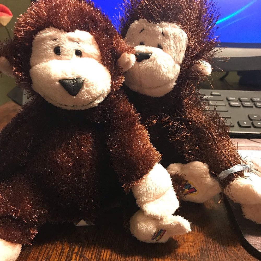 Webkinz monkeys